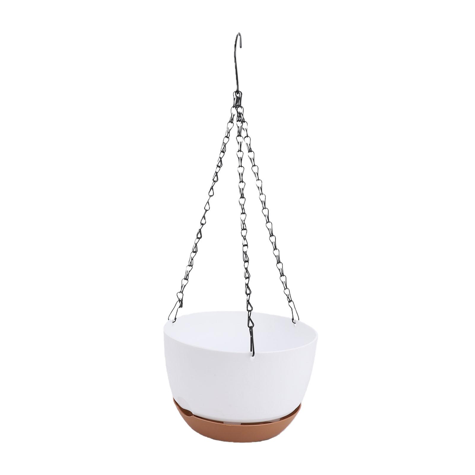 

4 Pcs Hanging Planter Nordic Style Self Watering Hanging Plant Flower Pot for Home Balcony