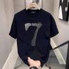 Men's High-End 2025 Summer Trendy Loose Round Neck Cotton T-Shirt