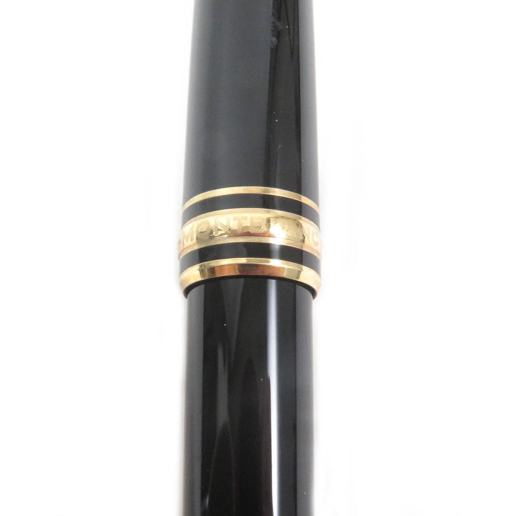 Great MONTBLANC fountain pen Meisterstck Classic Cap Style Precious resin mens Used