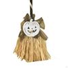 Halloween Witch Broom Cosplay Props 80cm Tall Auto Rotate Decor Flying for Festival