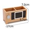 Pen Bracket Stationery Organizer Make Up Brush Holder Desktop Storage Box Calendar Pen Holder