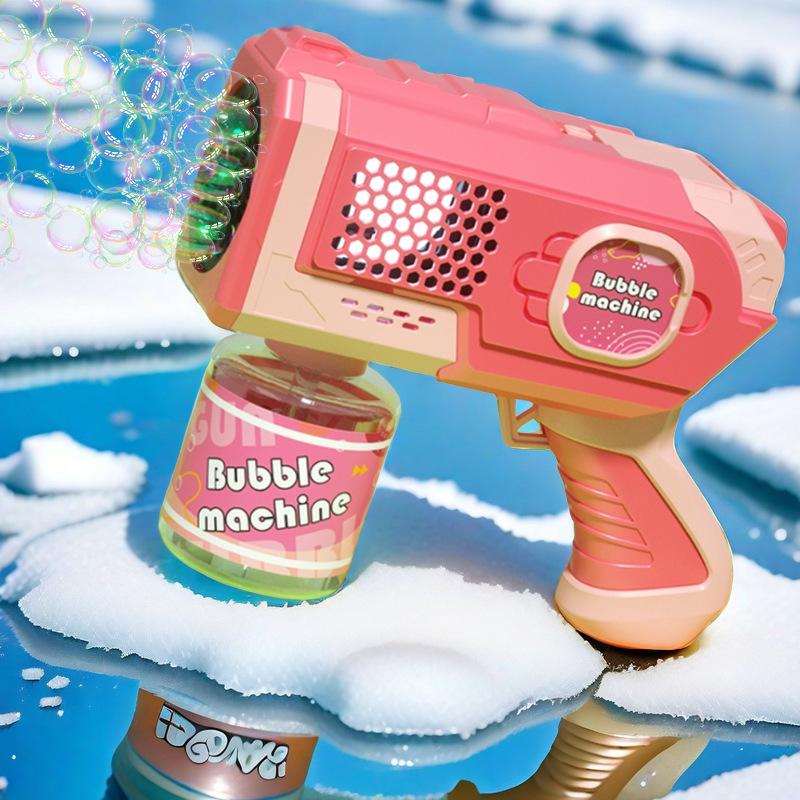

Космическая Электрическая Автоматическая Машина для Пузырей Пистолет для Пузырей Летний Пляж Купание Игры на Открытом Воздухе Детская Фантазия Детские Игрушки Подарок Игрушка для Пузырей розовый