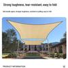 Outdoor Encrypted Thickened Black Sunshade Net for Home Courtyards & Greenhouses