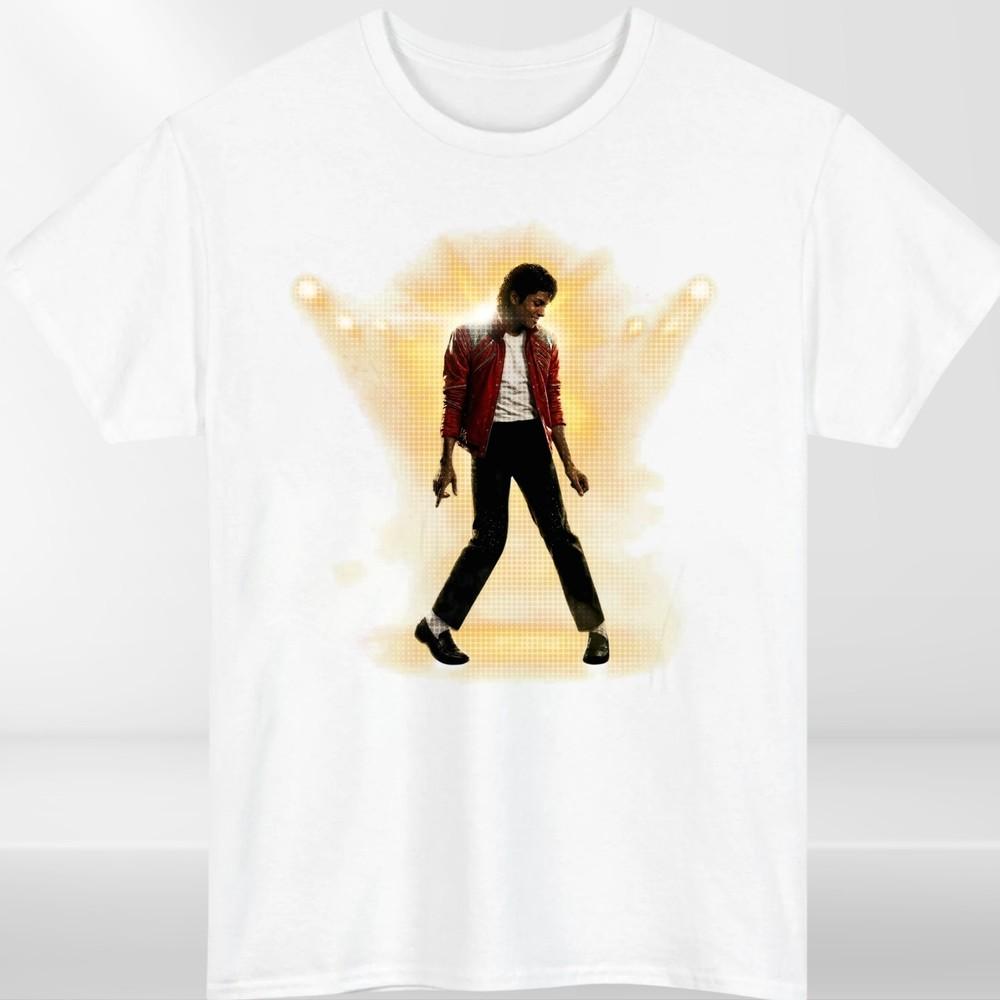Michael Jackson 80s Thriller Crew Neck TShirt Unisexs Clothing Summer Tee