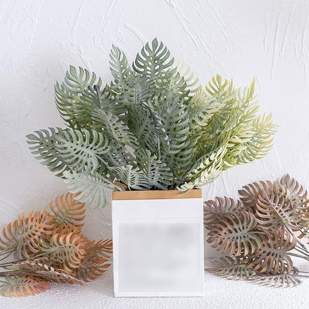 

Large Artificial Turtle Back Leaf Tropical Plants Artificial Plants Fake Plants Home Garden Decor