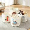 Baby Storage Basket Panda Dinosaur Cartoon Felt Organizer Laundry Dirty Clothes Bucket Toy Storage Box Gift Ideas