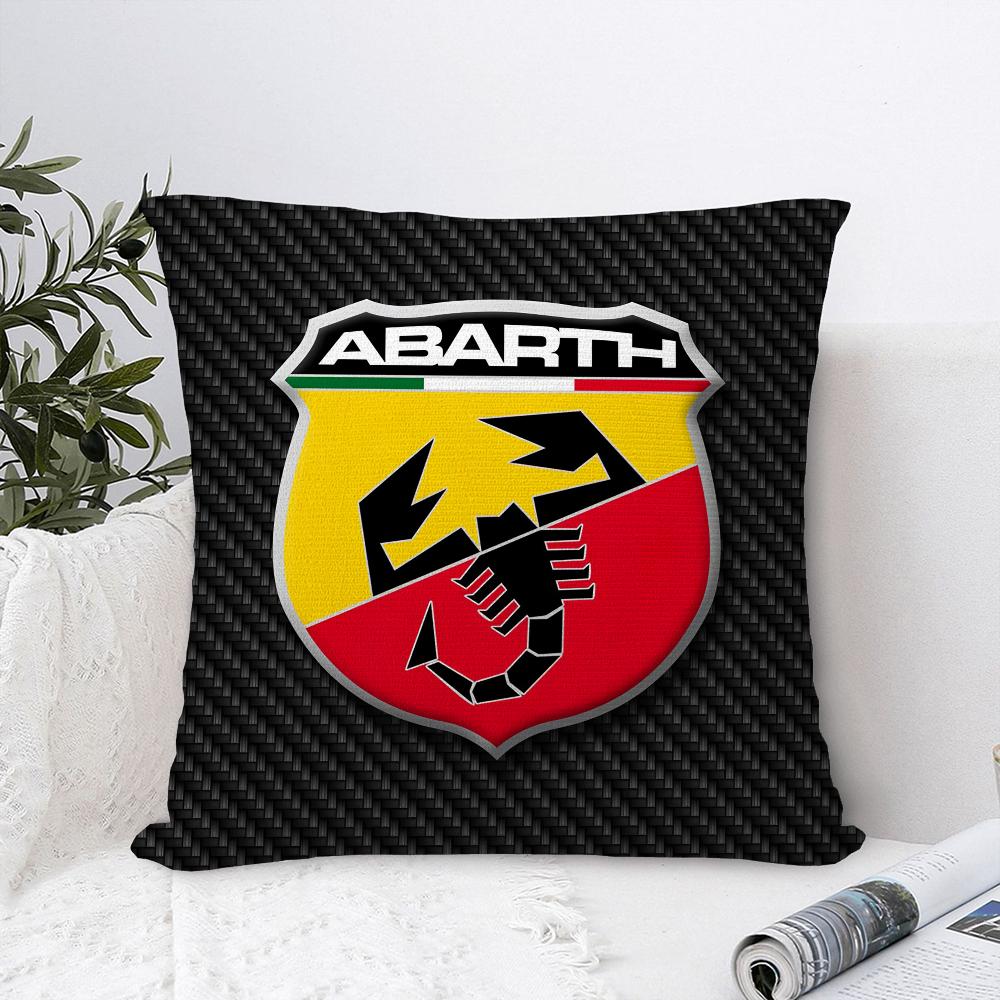 A-A-Abarth Cartoon Pillow Case Sofa Decorative Home Double-Sided Print Plush Square Throw Pillow Covers Cushion Decor Cover