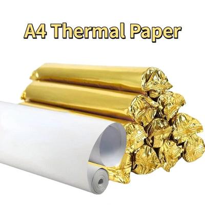 Termální papír A4 Odolnost vůči oleji Bez inkoustu 210 x 30 mm Fax Papír Papír pro tepelný tisk Role papíru Netoxická pro domácí kancelář