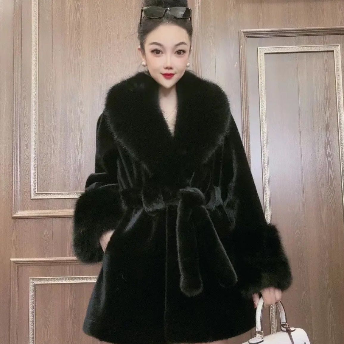 

New Fashion Style Mid length Coat