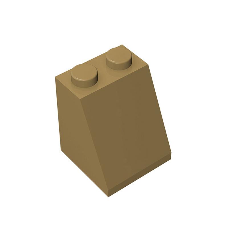 Non-Toxic Moc 10Pcs 3678 Slope 65 2X2 Building Block Kit High-Tech With Bottom Tube Bricks Educational Particle Toy Children Birthday Gift