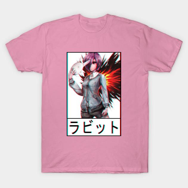 Dámské tričko Touka Tokyo Ghoul Harajuku potisk Kawaii tričko Letní s krátkým rukávem Dámské tričko Top
