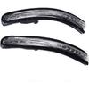 2Pcs Rearview Mirror LED Turn Signal Light Left Right for 2012-2016 KIA Rio Pride 87624-1W000,87614-1W000