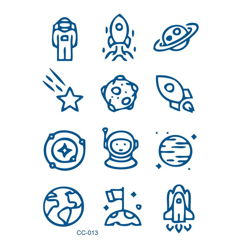 Herbal plant finger cochlear small picture juice tattoo stickers last 15 days ins wind semi-permanent