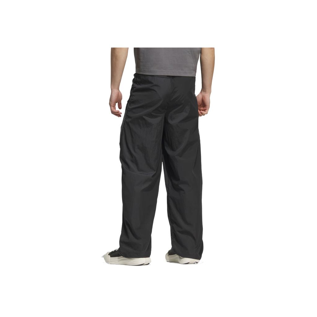adidas Pantaloni Tuta Fos Future Style Comodi Moda Semplici Versatili Monocolore Pantaloni Casual Uomo Fondo Nero Bianco KB5953