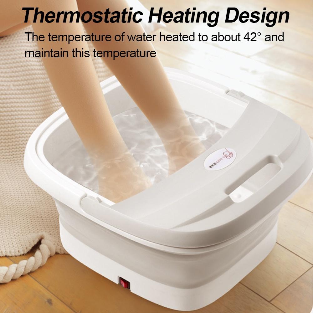 500W Foot Spa Bath Massager Machine Foot Spa Foot Bath Detox Machine Electric Massager Cleanse Foot Massage Foot Health