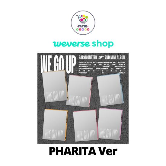 Select POB PATTERN Ver BABYMONSTER 2nd MINI ALBUM WE GO UP