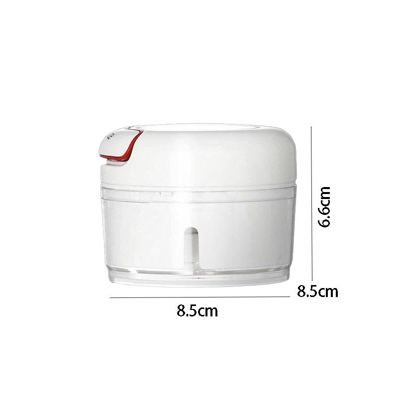 

170ml Garlic Presses Manual Meat Mincer Garlic Chopper Rotate Garlic Press Crusher Vegetable Cutter Kitchen Cooking Accessories