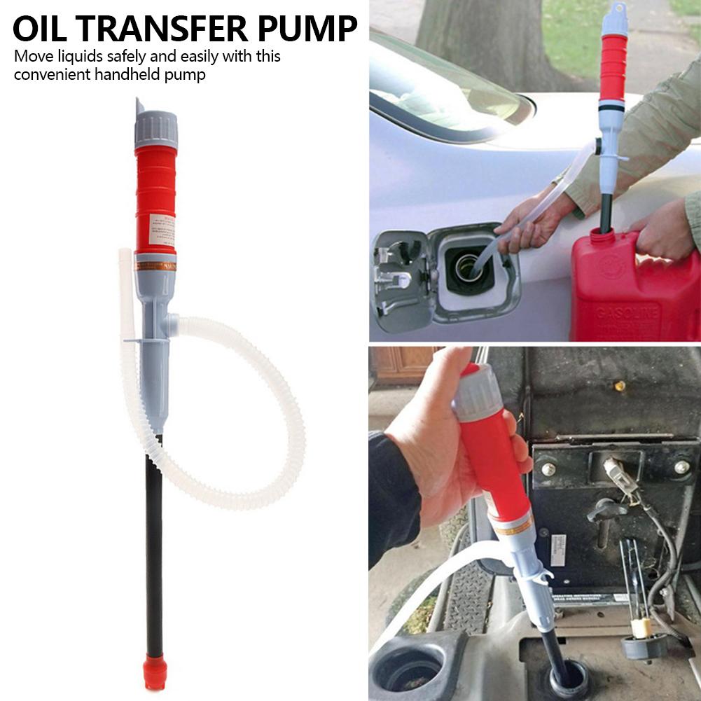 Liquid Oil Transfer Pump Water Pump Powered Electric Outdoor Car Vehicle Fuel Gas Transfer Suction Pumps Liquid Transfer Oil