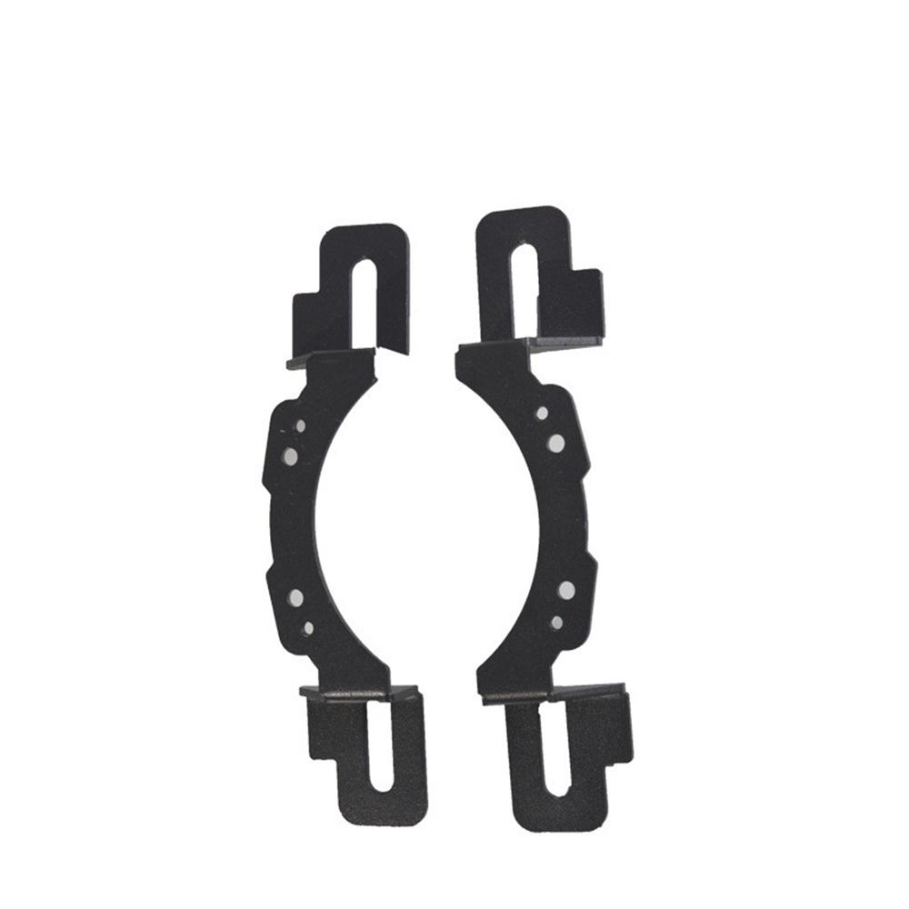 2x 4" LED Fog Light Hidden Mount Brackets For Jeep Wrangler JK 13-17 10th Bumper