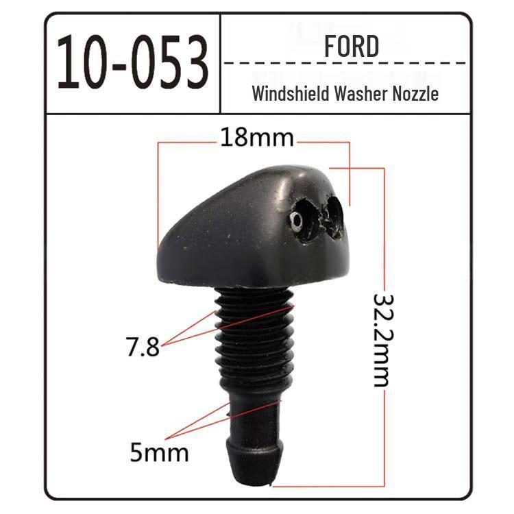 Compatible Windshield Washer Nozzle for Mercedes-Benz & Toyota