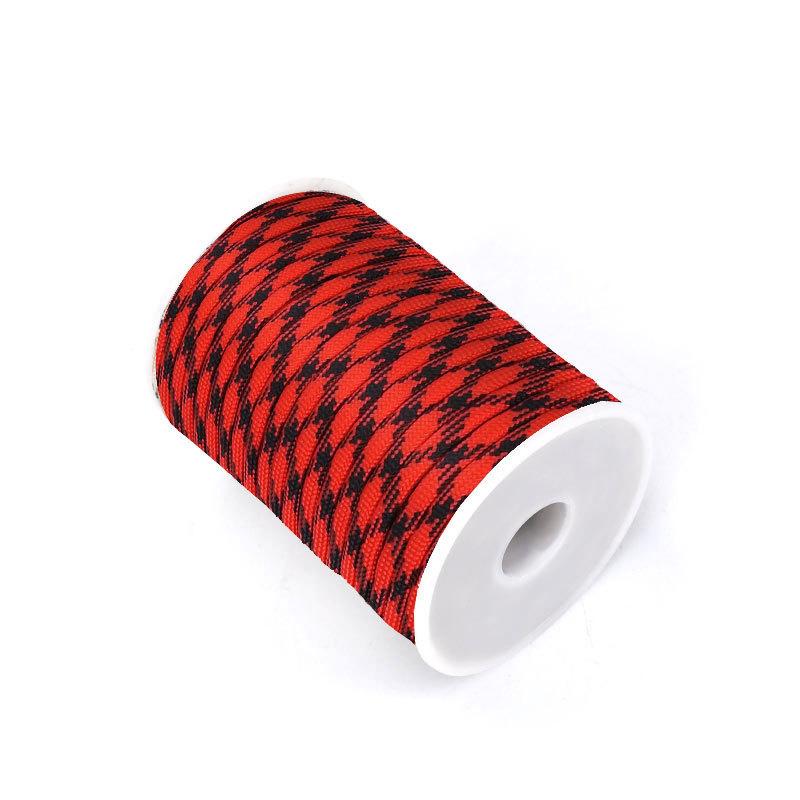 30 Meters A Roll Of 7-Core Umbrella Rope Bracelet Braided Thread 4Mm Bundled Tent Rope Canopy Pull Rope Windproof Rope
