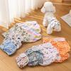 Pet Girls Dog Sweet Diaper Physiological Sanitary Dog Shorts Underwear Pant for Pet Dogs Nappy-Oestrus Cover Elasticity