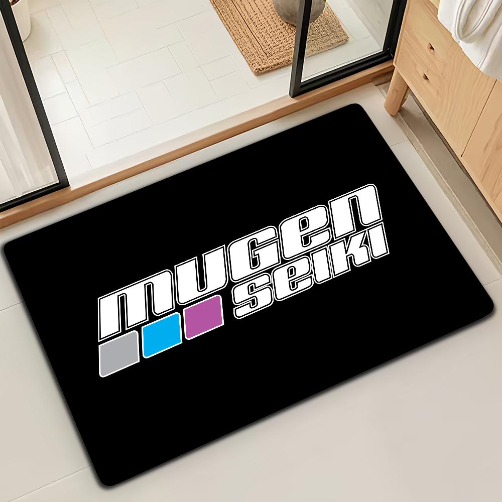 Fashion Cool M-Mugen Seiki Door Mat Bath Microfiber Decorative Versatile Flannel Floor Mat Quick Dry Absorbent Non-slip Sole