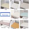 Multi-piece Baby Crib Bedding Set, Four-season Use, Pure Cotton Fabric, Available In Multiple Cute Designs