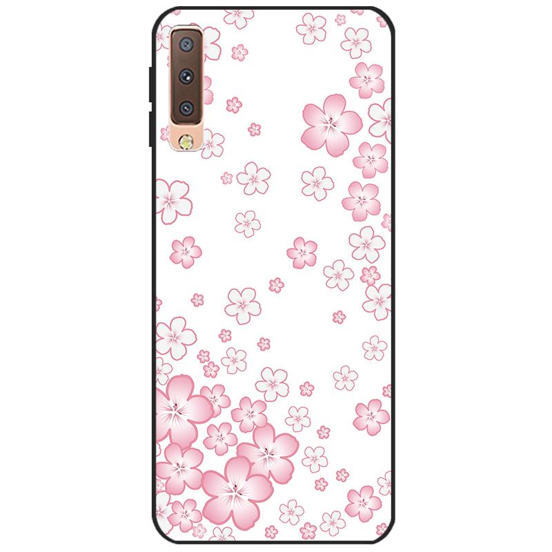 For Phone Case Samsung Galaxy A7 2018 Case Bumper Soft TPU Silicone Coque Back Cover For Samsung A7 2018 A750 A750F Case Fundas