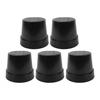 5 × 5 Gallon Pots For Plants 12 Inch Plastic Nursery Pots With Drainage Holes