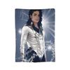 Michael Jacksons MJ Decke Fleece Herbst/Winter Multifunktionale Dünne Überwurfdecken für Bettwäsche Auto Plüsch Dünne Steppdecke