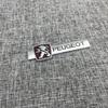 Peugeot car logo modification personalized 3D creative A Peugeot logo car sticker rear tail logo car decoration sticker metal