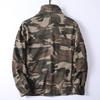 Herrenjacke Herren Denim Retro Cargojacken Outdoor Mehrere Taschen Oberteile Feld Lässig Mode Wanderjacken Uniform