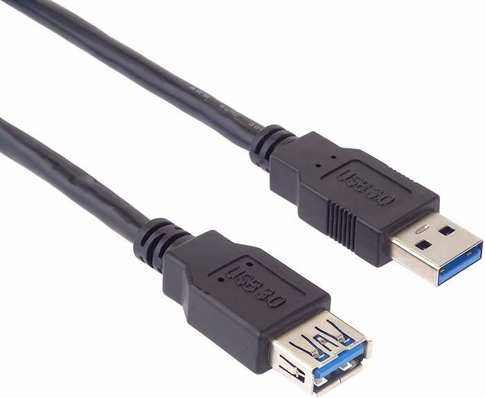 Câble D'extension USB 3.0 - Premiumcord - Ku3paa2bk - 5 Gbps - 2 M - 100% Cuivre