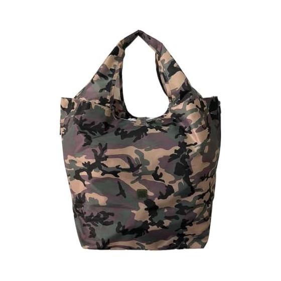 

Haleiwa Happy Market Checkout Bag [Eco Bag, Stylish, Cute Checkout Bag, Lightweight, Compact, Foldable, Camouflage Pattern] 4337
