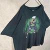 [USED] Vintage 2000s Hatake Kakashi Naruto Short Sleeve Shirt, Anime, Manga, Black, Part 1
