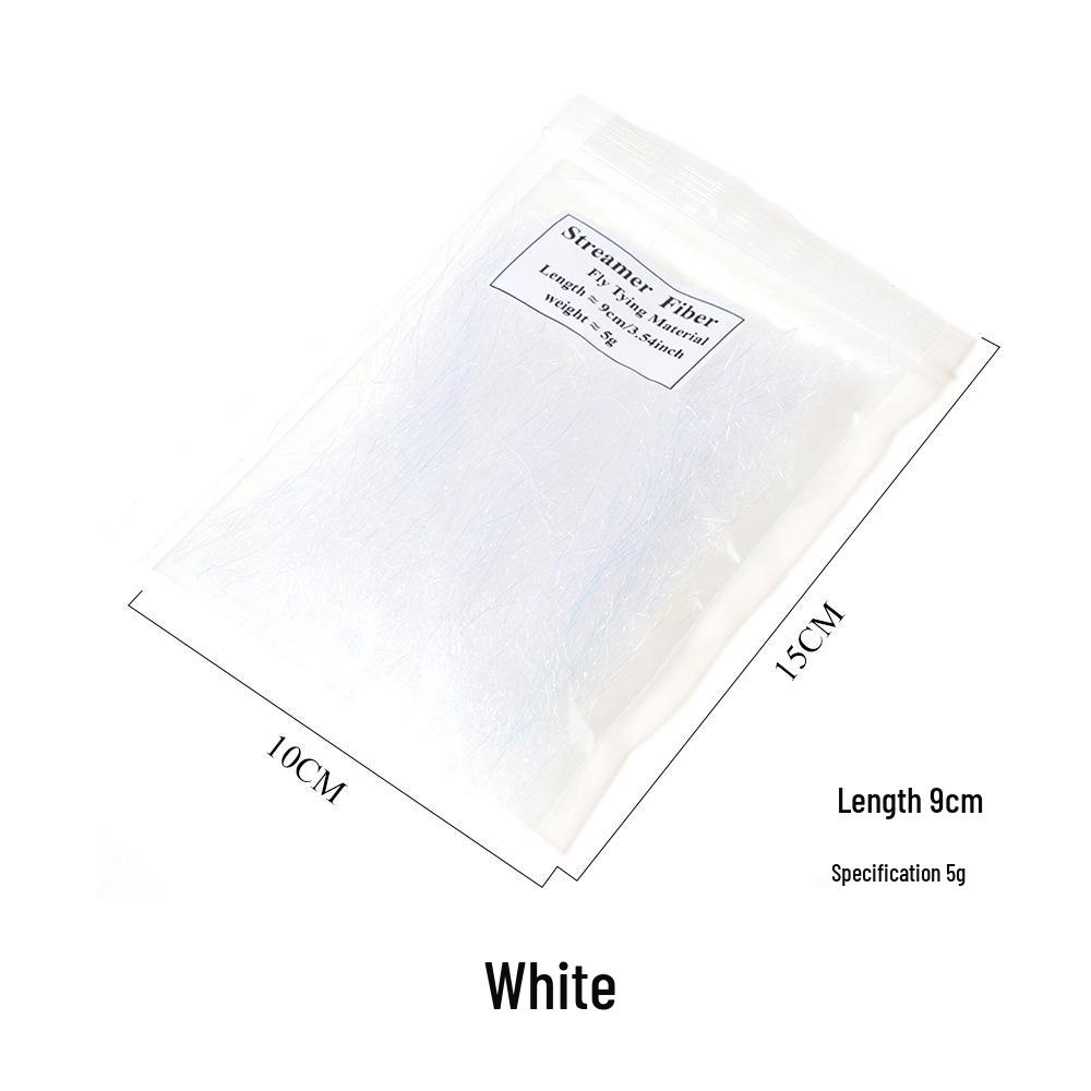 Combed Ice Silk Fiber Fly Fishing Jig Head & Nymph Tying Material