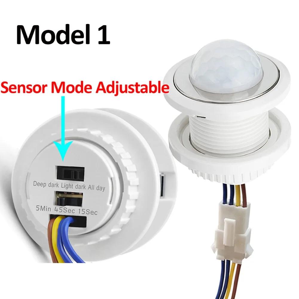 Automatic Adjust PIR Motion Sensor Switch Infrared Detector Light Switch Module