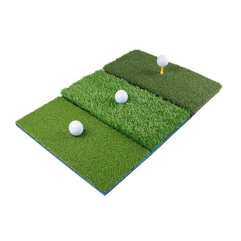 WEZHO Indoor Golf Three-Grass Practice Mat