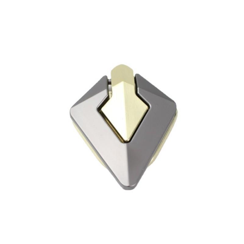 Zinc Alloy Concealed Drawer Pull Handle Cabinet Wardrobe Minimalist Surface Mount No Drilling