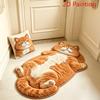 Non-Slip Cat-Shaped Area Rug Easy To Clean Cartoon Carpet Soft Home Decor Carpet  Living Rooms