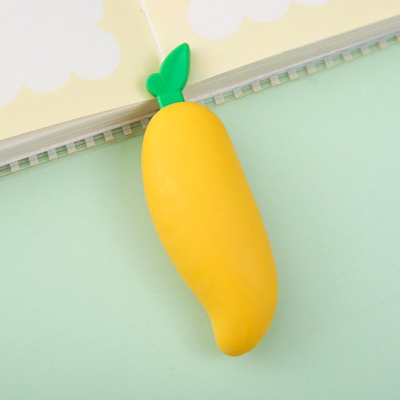Jumbo Carrot-Shaped Eraser - Clean, No Marks, No Crumbs - Creative Student Stationery