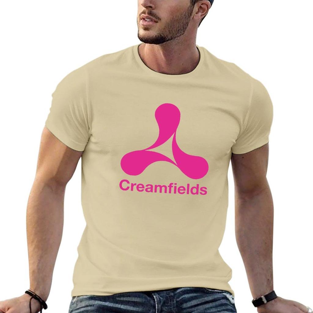 Creamfields Tanz- und Musikfestival T-Shirt T-Shirts Grafik T-Shirt Vintage Neue Ausgabe T-Shirts Herren