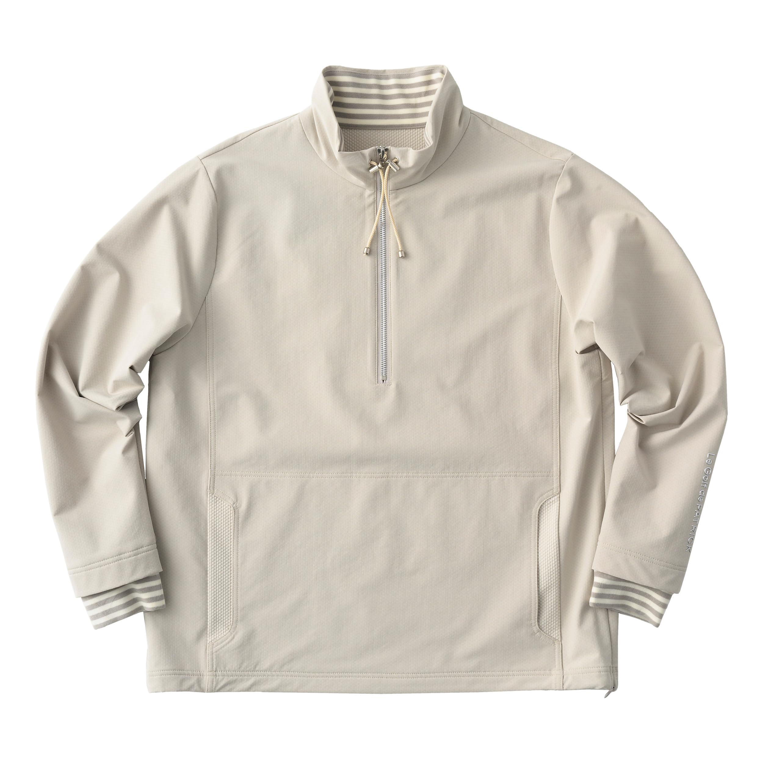 

L fleece lining stretch pullover [Patrick] бежевий
