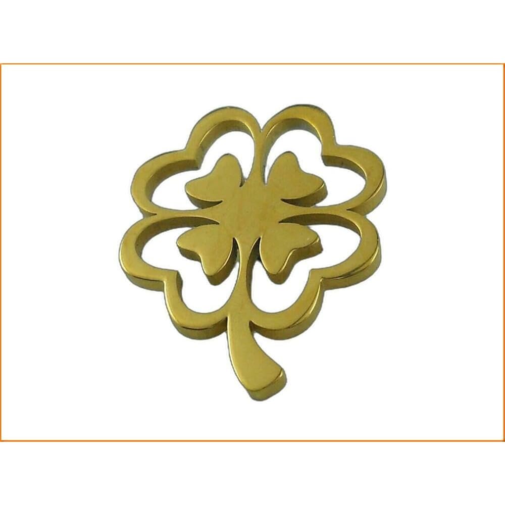Pin badge pins lapel pin brooch clover four-leaf clover white clover clover clover clover white c...