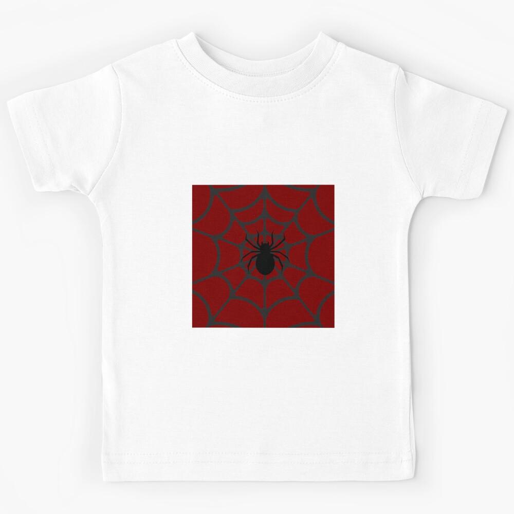Spider and web digital design. Kids T-Shirt 170
