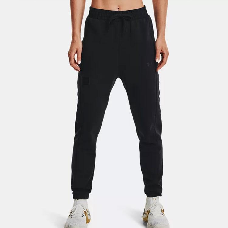 Under Armour Fleece Joggers Women Bottoms Black 1365990-001
