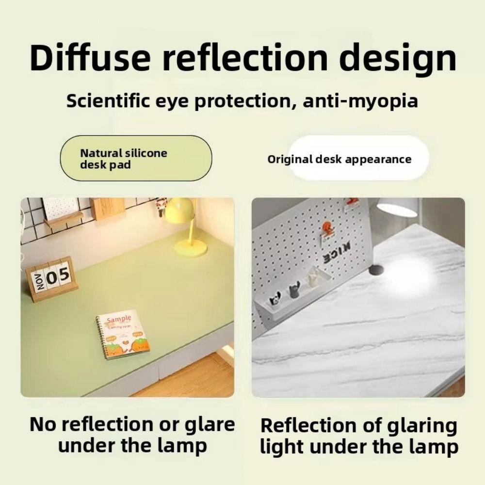 Oilproof Oilproof Table Cloths Waterproof Computer Desk Mat PU Leather Table Cover  Gamer Keyboard