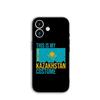 For Apple iPhone 17 16 15 11 Pro XS Max XR 6 7 8 Plus + SE 2020 5 16E Phone Cover Case Kazakhstan Flag