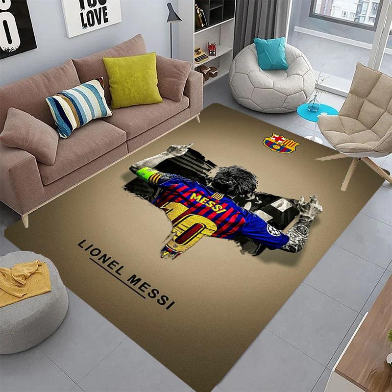 Lionel Messi: FC Barcelona Legend carpet Doormat Home Decor Fashion Office chair cushion Doormat
